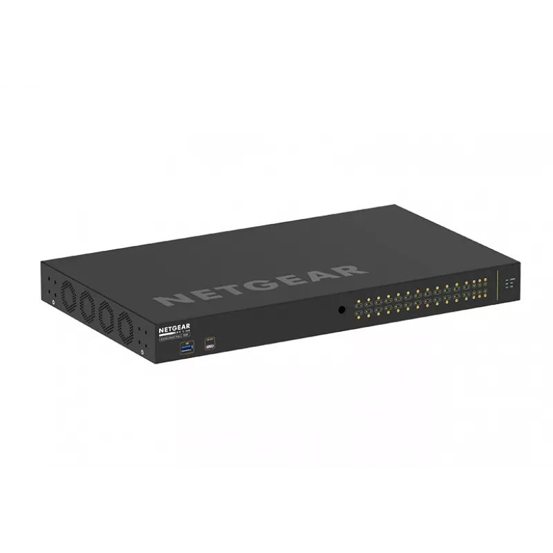 NETGEAR GSM4230P-100EUS switch di rete managed L2/L3 Gigabit Ethernet (10/100/1000) Power over Ethernet (PoE) 1U nero