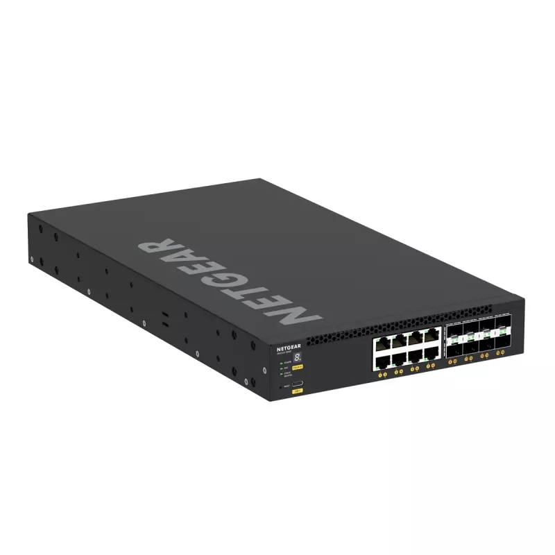 NETGEAR M4350-8X8F managed L3 10G Ethernet (100/1000/10000) 1U nero