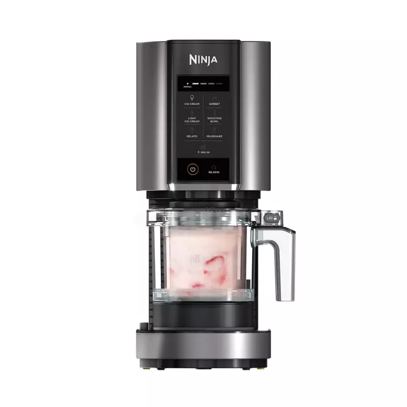 Gelatiera tradizionale Ninja NC300EU 1,4 L, 800 W, nero/argento, 3 contenitori