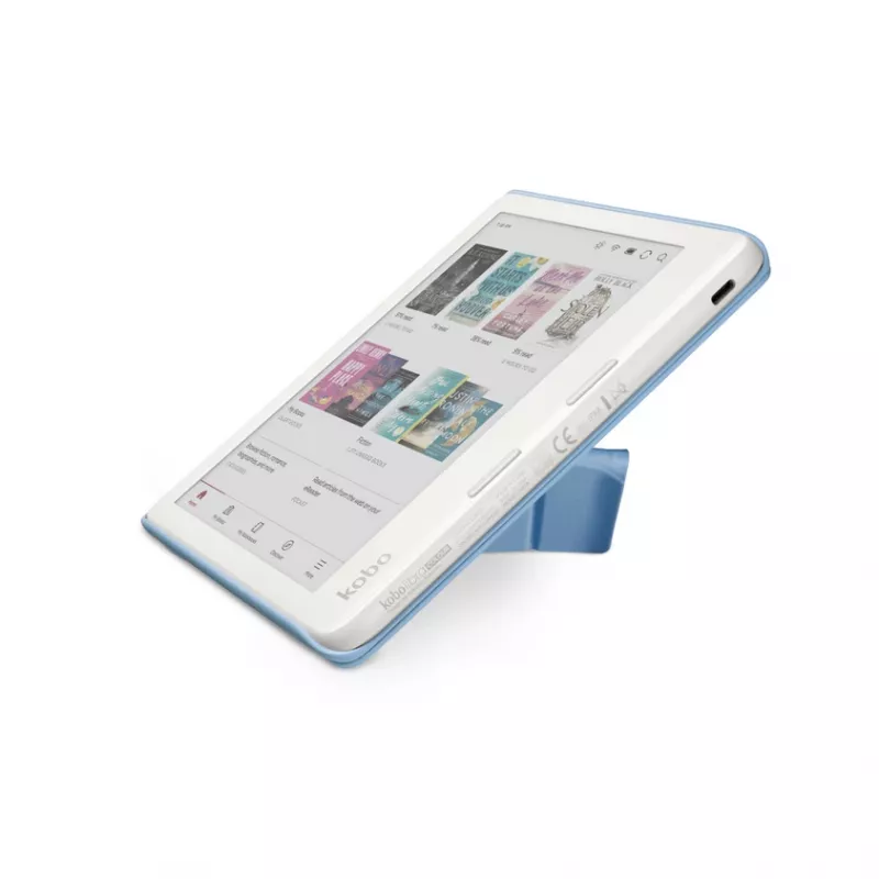 Custodia a libro Rakuten Kobo SleepCover N428-AC-BL-E-PU blu