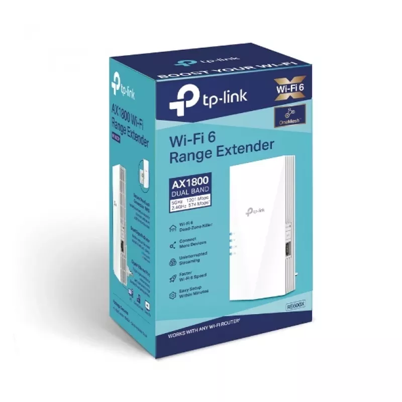 Trasmettitore e ricevitore di rete TP-Link AX1800 Wi-Fi 6