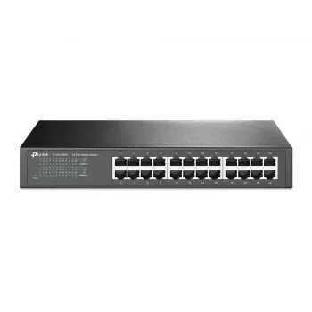 Switch di rete TP-Link 24 porte Gigabit desktop/rackmount, non gestito, Gigabit Ethernet (10/100/1000), full duplex, montaggio a rack