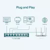 Switch gestito TP-Link TL-SG108E 8 porte Gigabit Easy Smart Switch