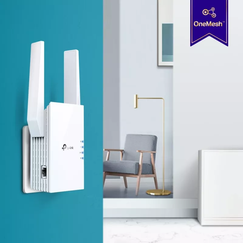 Ripetitore di rete TP-Link AX1800 WiFi 6 Extender RE605X