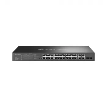 Switch di rete TP-Link Omada SL2428P gestito L2 Fast Ethernet (10/100) Power over Ethernet (PoE) 1U nero