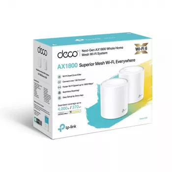 TP-Link AX1800 Whole Home Mesh Wi-Fi 6 System, confezione da 2