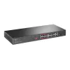 Switch PoE rackmount TP-Link 16 porte 10/100 Mbps + 2 porte Gigabit con 16 porte PoE+