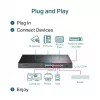 Switch PoE rackmount TP-Link 16 porte 10/100 Mbps + 2 porte Gigabit con 16 porte PoE+