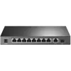 Switch di rete TP-Link TL-SG1210P non gestito Gigabit Ethernet (10/100/1000) Power over Ethernet (PoE) grigio
