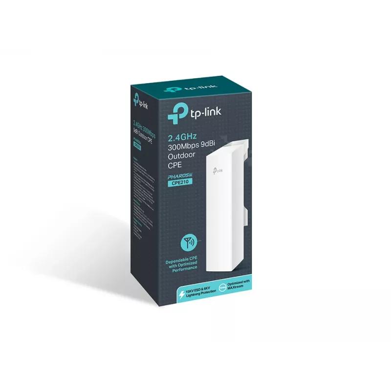 TP-Link CPE210 300 Mbit/s bianco Power over Ethernet (PoE)