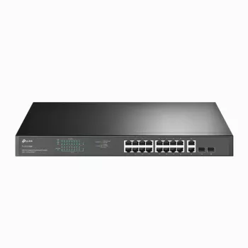 Switch rackmount TP-Link 18 porte Gigabit con 16 PoE+, non gestito, Gigabit Ethernet (10/100/1000), full duplex, Power over Ethernet (PoE), montaggio a rack, 1U