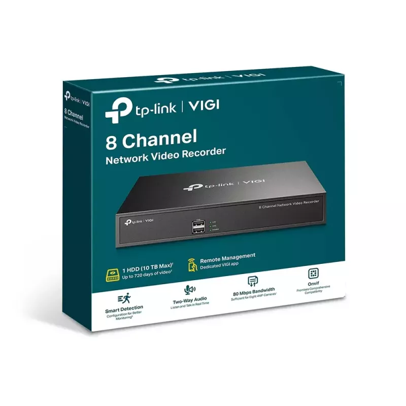 Videoregistratore di rete TP-LINK VIGI 8 canali