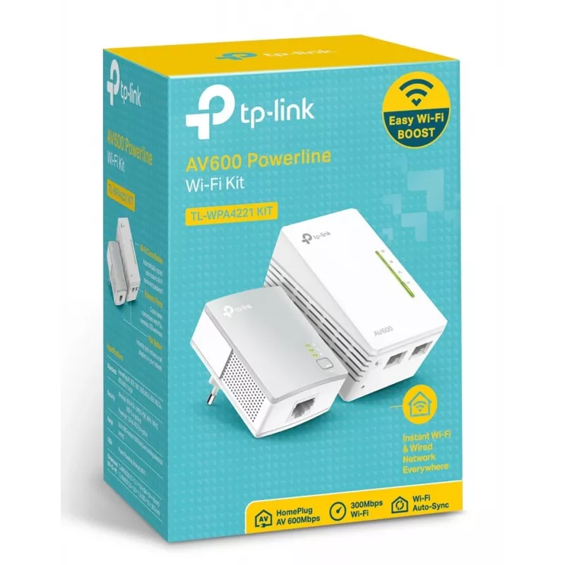TP-Link AV600 600 Mbit/s Ethernet LAN Wi-Fi bianco 1 pezzo