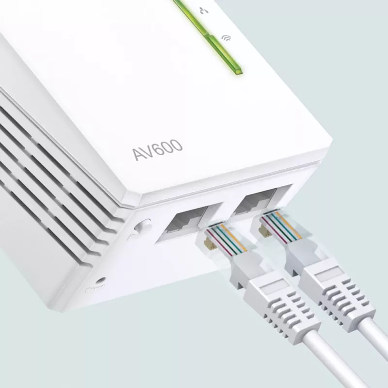 TP-Link AV600 600 Mbit/s Ethernet LAN Wi-Fi bianco 1 pezzo