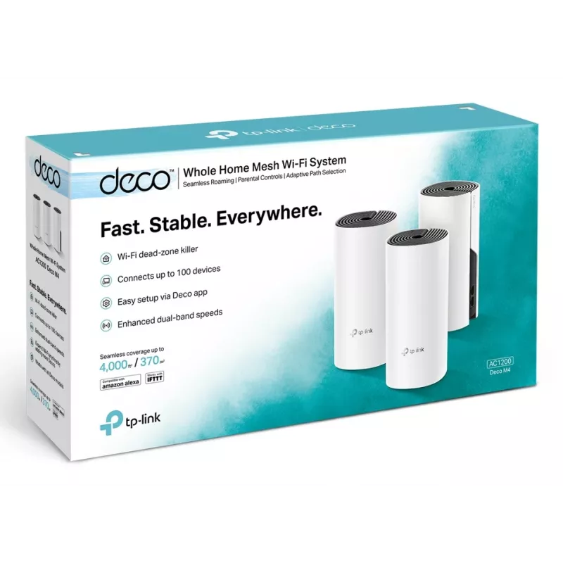 TP-Link AC1200 Whole-Home Mesh Wi-Fi System (confezione da 3)