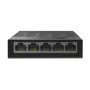 Switch di rete desktop TP-Link 5 porte 10/100/1000Mbps, non gestito, Gigabit Ethernet (10/100/1000), montaggio a parete