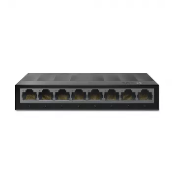 Switch di rete desktop TP-Link 8 porte 10/100/1000Mbps, non gestito, Gigabit Ethernet (10/100/1000), montaggio a parete