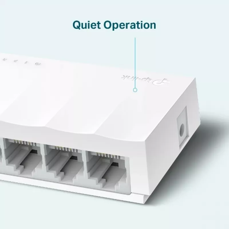 Switch di rete TP-Link LS1005 non gestito Fast Ethernet bianco