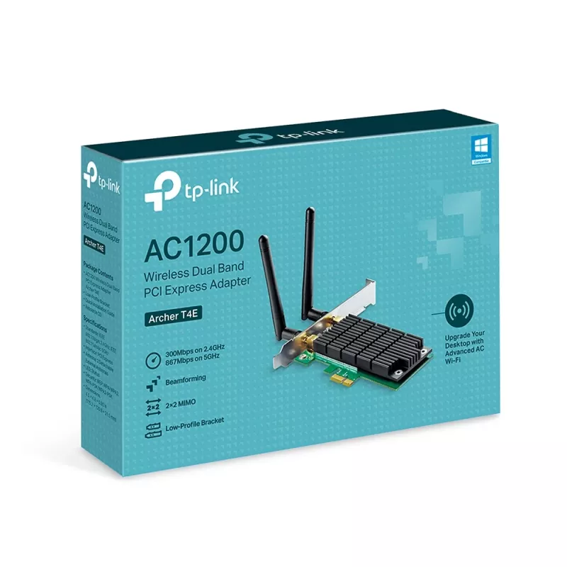 Adattatore WiFi PCI Express wireless dual band TP-Link AC1200