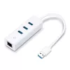 Dock per laptop/port replicator TP-Link UE330 con filo USB 3.2 Gen 1 (3.1 Gen 1) Type-A bianco