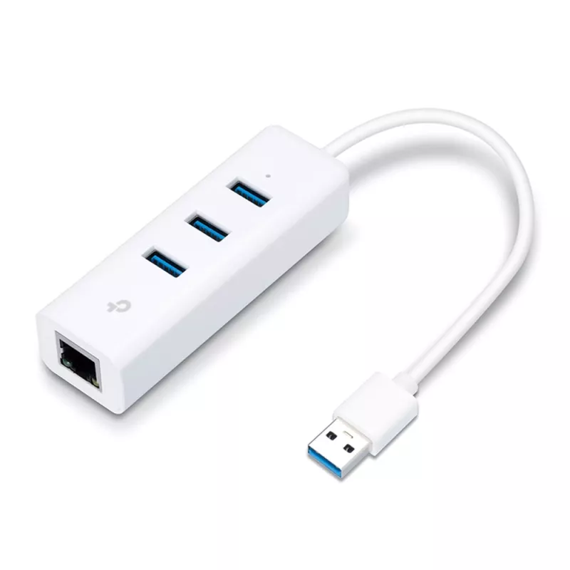 Dock per laptop/port replicator TP-Link UE330 con filo USB 3.2 Gen 1 (3.1 Gen 1) Type-A bianco