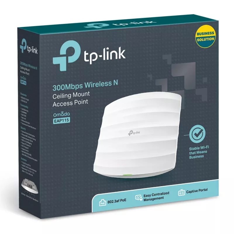 Access point wireless N da soffitto TP-Link Omada 300Mbps