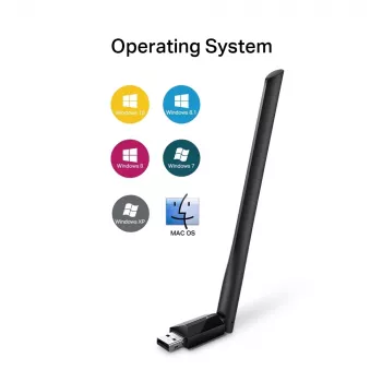 Adattatore WiFi USB wireless TP-Link AC600 High Gain ARCHER T2U PLUS