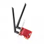 Scheda di rete PCIe WLAN/Bluetooth interna Cudy WE3000S — tri band 2.4/5/6 GHz, Intel AX210, Bluetooth 5.2, 2400 Mbit/s, full-height/low-profile