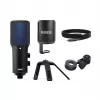 Microfono a condensatore USB per PC RØDE NT-USB+ — cardioide, 24 Bit/48 kHz, 20–20000 Hz, uscita cuffie 3,5 mm, USB-C, nero