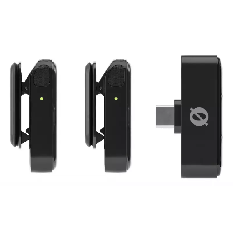 Sistema wireless con microfono a clip Rode Wireless Micro nero