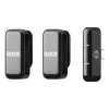 Sistema wireless con microfono a clip Rode Wireless Micro nero