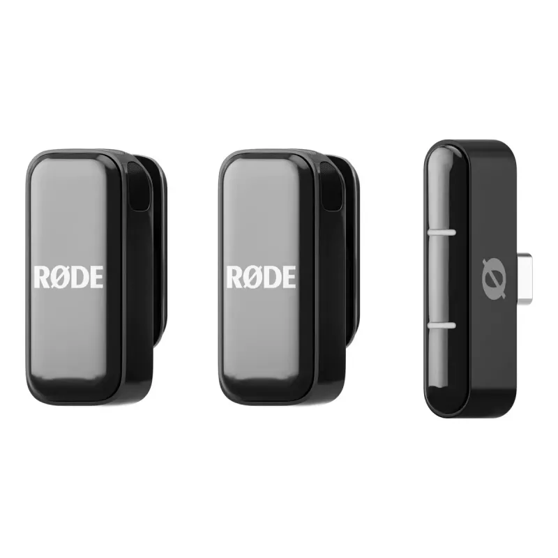 Sistema wireless con microfono a clip Rode Wireless Micro nero
