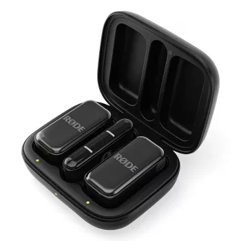 Sistema wireless con microfono a clip Rode Wireless Micro nero