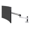Braccio da scrivania Ergotron LX per monitor LCD, alluminio lucido