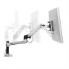 Braccio da scrivania Ergotron LX per monitor LCD, alluminio lucido