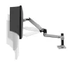 Braccio da scrivania Ergotron LX per monitor LCD, alluminio lucido
