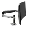 Braccio da scrivania Ergotron LX per monitor LCD, alluminio lucido
