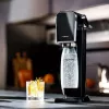 SodaStream ART nero Steel gasatore acqua 1L carbonatore 60L