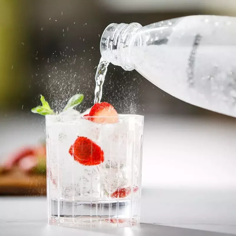 SodaStream ART nero Steel gasatore acqua 1L carbonatore 60L
