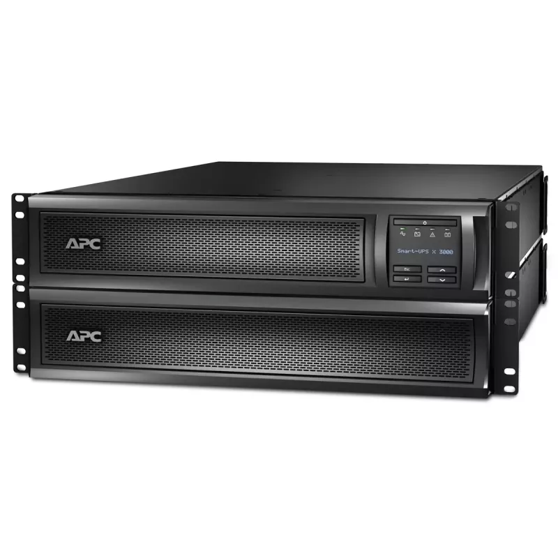 APC Smart-UPS X SMX3000RMHV2U - 3000VA, 8x presa C13, 1x C19, USB, autonomia estendibile