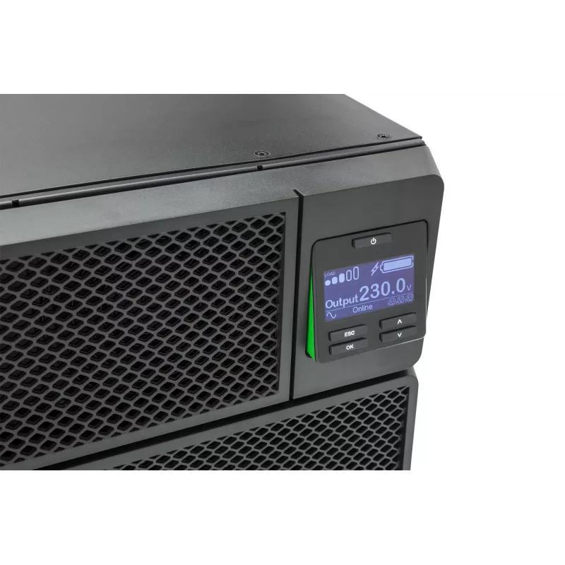 APC Smart-UPS On-Line SRT5KRMXLI - 5000VA, 6x C13, 4x uscita C19, montaggio a rack, NMC integrata