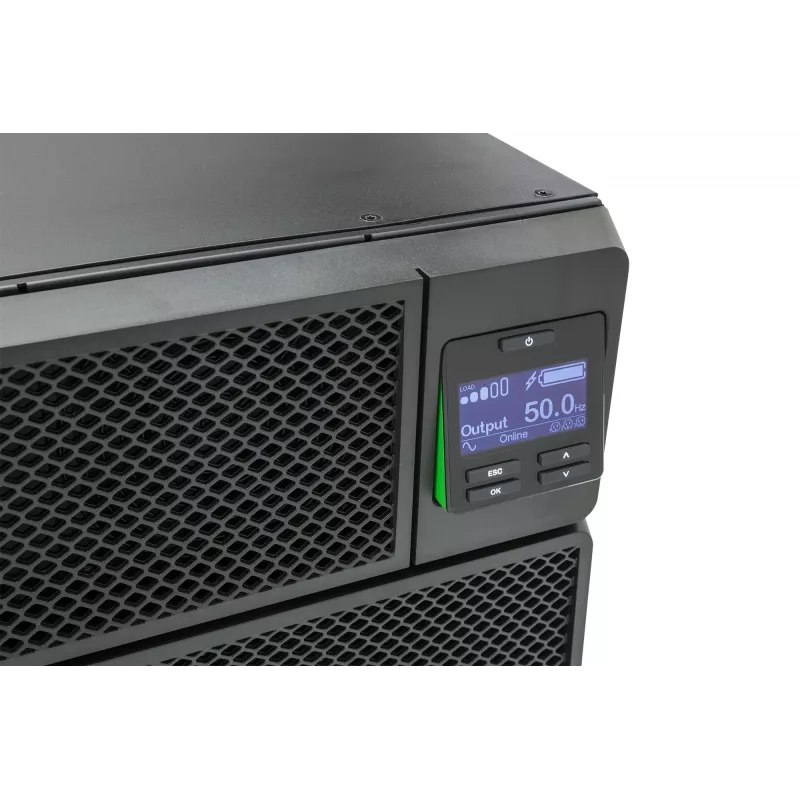 APC Smart-UPS On-Line SRT5KRMXLI - 5000VA, 6x C13, 4x uscita C19, montaggio a rack, NMC integrata