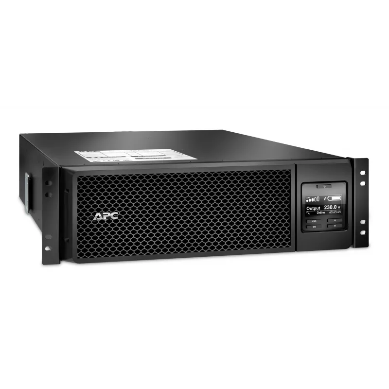 APC Smart-UPS On-Line SRT5KRMXLI - 5000VA, 6x C13, 4x uscita C19, montaggio a rack, NMC integrata