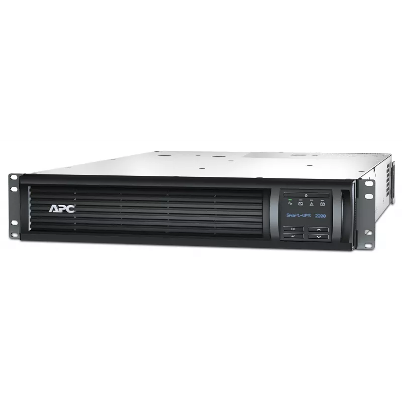APC Smart-UPS, Line Interactive, 2200VA, Rackmount 2U, 230V, 8x uscite IEC C13+2x IEC C19, scheda di rete, AVR, LCD