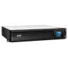 APC Smart-UPS C, Line Interactive, 1000VA, Rackmount 2U, 230V, 4x uscite IEC C13, porta SmartConnect, comunicazione USB e seriale, AVR, LCD grafico