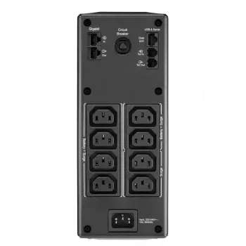 APC Back-UPS Pro, 1600VA/960W, Tower, 230V, 8x prese IEC C13, AVR, LCD, batteria sostituibile dall'utente
