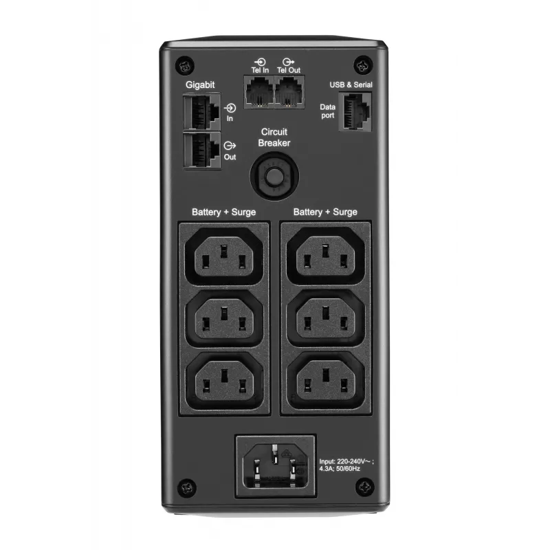 Gruppo di continuità APC BR650MI (UPS) Line-Interactive 0,65 kVA 390 W 6 uscite AC