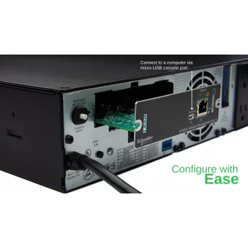 Scheda di gestione di rete APC AP9640 Smart-UPS (gen3), scheda di gestione di rete, SmartSlot, 12,1 mm, 11,4 mm, 38 mm, 80 g
