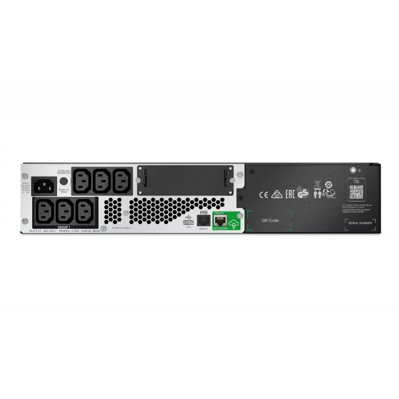 APC Smart-UPS Li-ion SMTL1000RMI2UC - 6x C13, profondità ridotta, montaggio a rack 2U, SmartConnect, 1000 VA