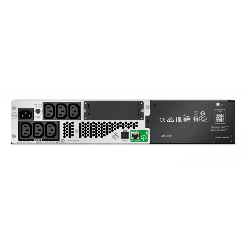 UPS APC Smart-UPS Line Interactive 750VA litio-ione Rack/Tower 2U